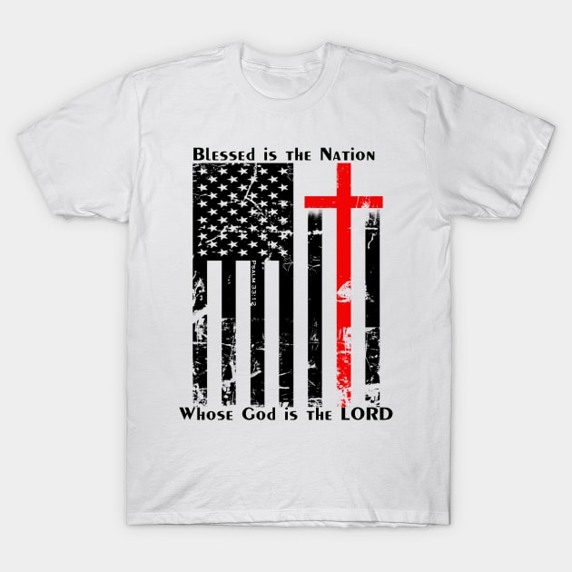 Blessed Nation T-Shirt by rareclass